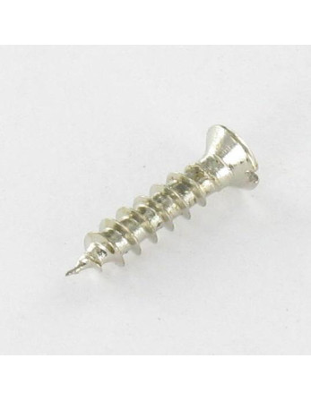VBA Vis bois agglo Tête fraisée Fendue 3.2X14 Diamètre de tête: 4.7 Acier nickelé