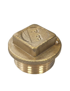 Bouchon mâle Figure 290 20x27 (3/4") Tête carrée avec...