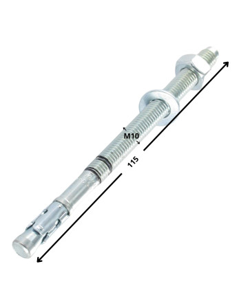 Goujon Ancrage R-XPTIIIZP M10X115 Acier zingué RAWLPLUG