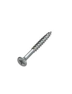 VBA3 Tête fraisée Pozi 6X60 Filetage partiel Acier zingué