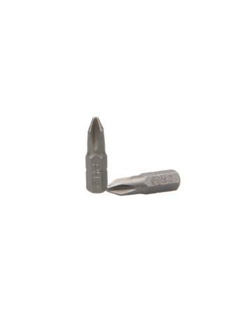 Embout Qualité industrielle 1/4" C6.3 Phillips n° 3 Longueur 25