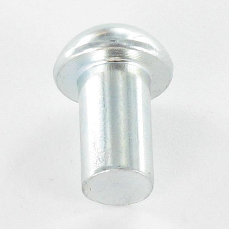 1 x Rivet à frapper Tête ronde TR 8X12 Acier zingué