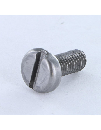 Vis métaux Tête cylindrique large TCL Fendue M3X13 Acier brut microvis