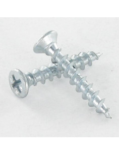 Vis FERRURE/PVC Tête fraisée Phillips 4.2X45 Acier zingué...