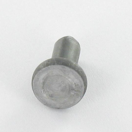1 x Rivet à frapper Tête plate 3X5.5 Diamètre de tête: 5.5 EP1.3 Acier brut