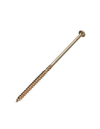 VBA3 Tête fraisée Pozi 6X160 Filetage partiel Bichromaté
