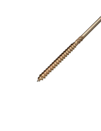 VBA3 Tête fraisée Pozi 6X160 Filetage partiel Bichromaté
