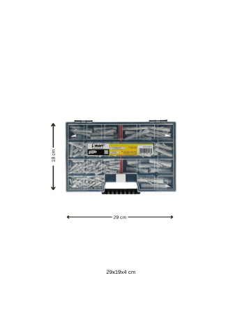 Assortiment de 262 Cheville UNIVERSELLES