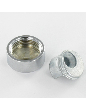 Patte à Miroir Laiton chrome 20