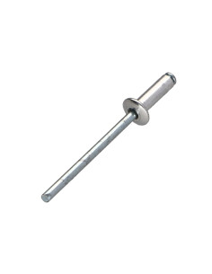Rivet aveugle Aluminium Tige acier 4.8X50 Tête Ronde...