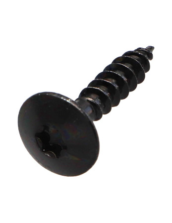 Vis Penture 6X40 Filetage partiel TORX T30 Acier zingué noir