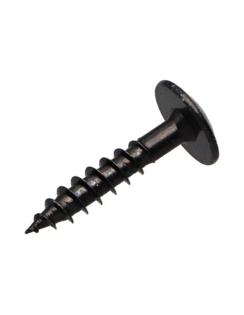 Vis Penture 6X40 Filetage partiel TORX T30 Acier zingué noir