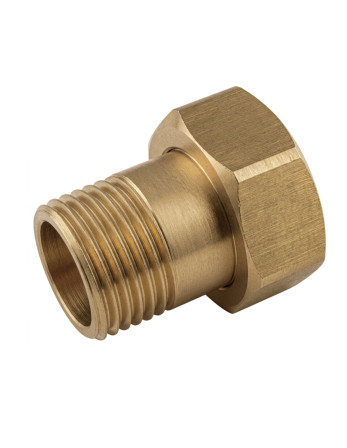 Raccord union plat Mâle/Femelle 20x27 (3/4") X 26x34 (1") Laiton