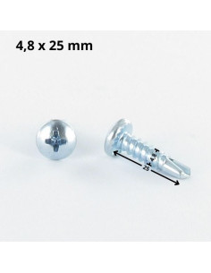Vis autoperceuse Tête cylindrique bombée TCB Phillips... 2
