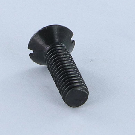 1 x Vis métaux Tête fraisée Fendue M8X70 Acier zingué noir