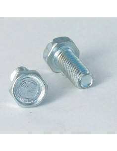 Vis autotaraudeuse Tête hexagonale TH M5X15 Acier zingué