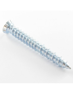 Vis Béton Tête fraisée Réduite 7.5X120 TORX T30 Acier zingué 2