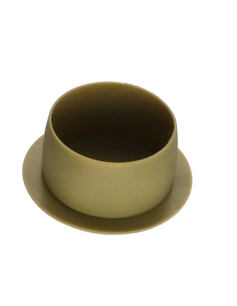 Bouchon Lisse 25X32 LG13 Polyéthylène RAL1020