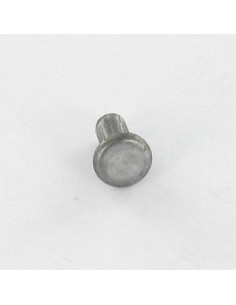 Rivet à frapper Tête plate 8X30 Acier brut 2