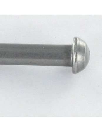 Rivet à frapper Tête ronde TR 7X50 Acier brut