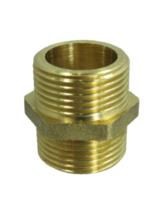Mamelon joint plat FIG 280 Mâle / Mâle renforcé 15x21...