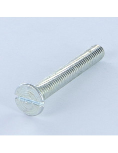 Vis métaux Tête fraisée Fendue M3X30 Acier brut microvis