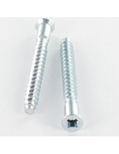 Vis Autotourillonnante TF3 Pozi 7X40 SS Cranté Acier zingué