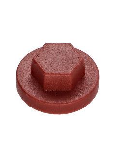 Capuchon Tête hexagonale TH Polyéthylène RAL8012 brun...