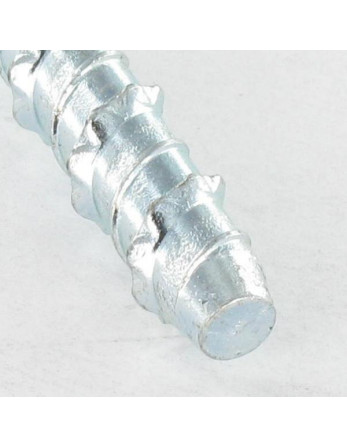 Vis béton Tête hexagonale TH Embase collerette 18X150 Prépercage de 16X150 Acier zingué