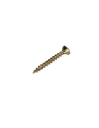 Vis bois TEKOR Tête fraisée Cranté 4X35 Filetage total TORX T20 ZBCR3+ Pointe antifendage type 17