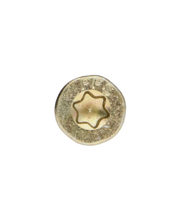 Vis bois TEKOR Tête fraisée Cranté 4X35 Filetage total TORX T20 ZBCR3+ Pointe antifendage type 17