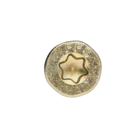 1 x Vis bois TEKOR Tête fraisée Cranté 4X35 Filetage total TORX T20 ZBCR3+ Pointe antifendage type 17