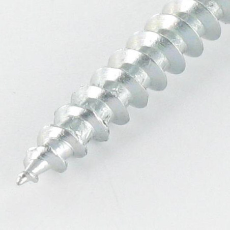 1 x VBA3 Tête ronde TR Pozi 5X50 Acier zingué