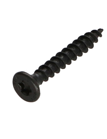 VBA3 Tête fraisée Cranté 4X40 TORX T20 Acier zingué noir