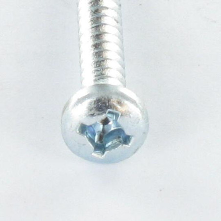 1 x Vis autoperceuse Tête cylindrique bombée TCB Phillips 3.5X22 SQ1/ Phillips 2 Acier zingué