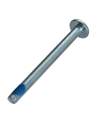 Vis Poelier M6X70 Clé de 4 HC4 Acier zingué Frein filet