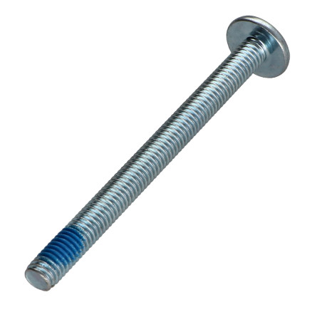 1 x Vis Poelier M6X70 Clé de 4 HC4 Acier zingué Frein filet