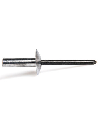 Rivet Etanche GOSTOP Aluminium Tige acier Tête large 4.8X13