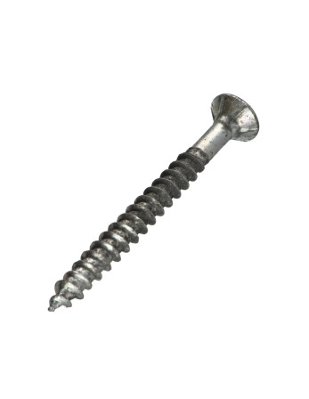 VBA3 Tête fraisée Cranté 8X80 Filetée sur 64 TORX T40 Acier zingué