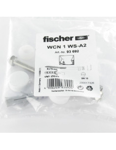 KIT Fixation WC Vis Laiton 6X70 Fischer