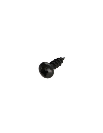 VBA Vis bois agglo Tête ronde TR Pozi N°1 2.5X16 Acier zingué noir microvis