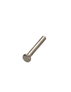 Rivet FORES Tête plate 3X21 Acier nickelé