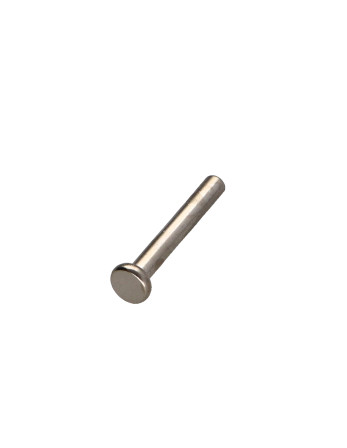 Rivet FORES Tête plate 3X21 Acier nickelé