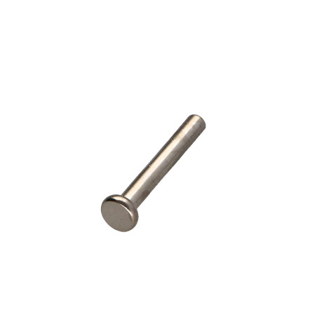 1 x Rivet FORES Tête plate 3X21 Acier nickelé
