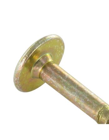 Vis Penture 6X60 Filetée sur 43 TORX T30 Diamètre de tête: 14 Bichromaté