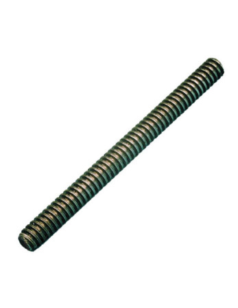 Tige filetée TR20X4 1 mètre Trapézoidale Gauche Acier brut