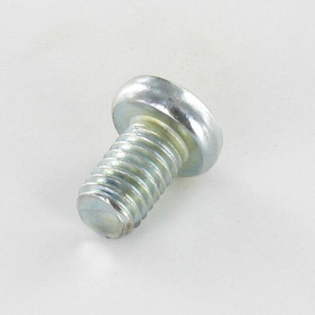 1 x Vis métaux Tête cylindrique bombée TCB Pozi N°1 M3X4 Acier zingué microvis