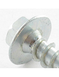 Vis bois TEKOR Tête hexagonale TH Embase collerette 8X50... 2