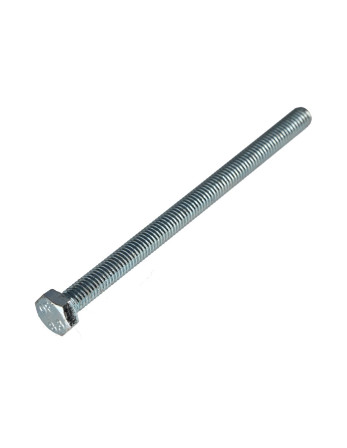 Vis métaux Tête hexagonale TH M6X90 Classe 8.8 Acier zingué