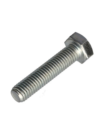 Vis métaux Tête hexagonale TH M8X55 Classe 8.8 Acier zingué